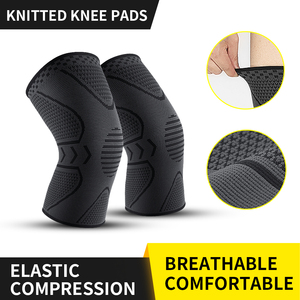 Rodillera protectora <span class=keywords><strong>para</strong></span> el dolor de rodilla, almohadillas de soporte <span class=keywords><strong>para</strong></span> rótula, entrenamiento de baloncesto, alivio del dolor articular, meniscus tear - Product Image 6