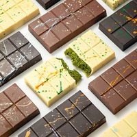 Chocolats de Style Dubaï au Lait Goût Pistache, Fruits, Noisette et Confiture, Friandises de Dubaï