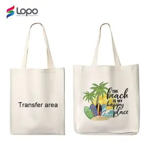 Personalize High Quality Textile Sublimation Linen Tote Bag Blanks