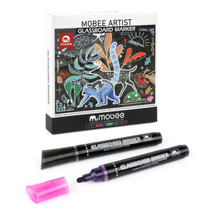Mobee P-220F classique MultiColor Large Volume Glassboard Marker Valve System Dry Erase Glass board Marker pen - Product Image 2