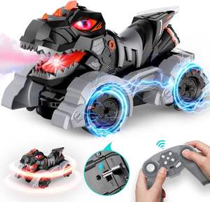 Neuerscheinung 2,4G Drift-Sprüh-Dinosaurier-Rennwagen mit Hoher Geschwindigkeit, Musik und Licht Ferngesteuertes Elektrisches Spielzeugauto für Kinder - Product Image 1