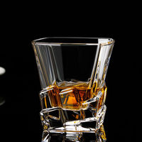 Peralatan Minum Kaca, Gelas Minum Wiski Gaya Eropa, Gelas Bir, Set Gelas Teh, Gelas Air Berdinding Tebal