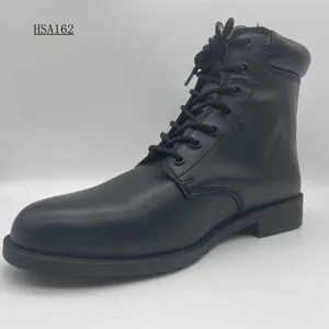 LXG-zapatos clásicos de negocios y oficina, calzado de vestir de corte medio popular en ruso, color negro, estilo de Punta puntiaguda, HSA162