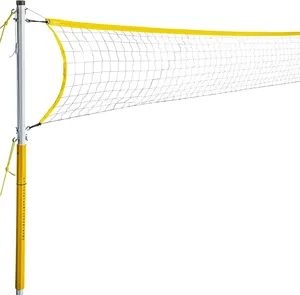 Rede para voleibol, equipamento esportivo, para pe + rede de fio de reforço para vôlei e jogos