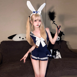 Erotische Lingerie Pure Passie Terughoudendheid Nauwsluitend Uniform Niet Nodig Om Kruis Badpak Dames Strapless Eendelige Jurk Te Verwijderen - Product Image 1