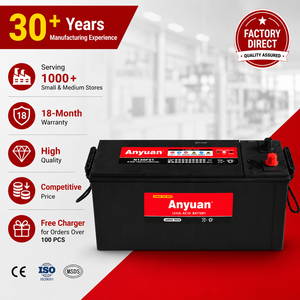 <span class=keywords><strong>Batterie</strong></span> de démarrage pour camion Anyuan N120 12V 120Ah 750CCA sans entretien, nouvelle, robuste, au plomb-acide, garantie 12 mois pour moteur <span class=keywords><strong>diesel</strong></span> - Product Image 1
