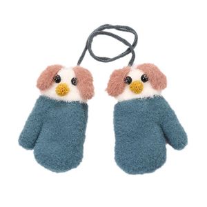 Gants d'hiver pour enfants de 0 à 3 ans PuppyKeep, garde bébé au chaud, doublure en polaire double couche, tricot épais en laine - Product Image 5