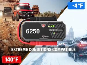 Démarreur de <span class=keywords><strong>batterie</strong></span> de <span class=keywords><strong>voiture</strong></span> portable, pack de démarrage rapide, câble de démarrage 45W pour moteurs <span class=keywords><strong>essence</strong></span> 12L et <span class=keywords><strong>diesel</strong></span> 10L - Product Image 3