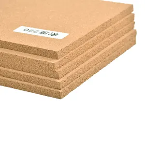 Wholesale Nature Color Portugal Cork Board High Quality Cork Sheet Rolls For Wall or Floor