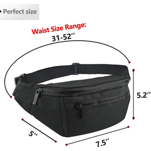 Custom Logo Waterproof Nylon Outdoor Sports Hiking Crossbody Bum <strong>Waist</strong> <strong>Bags</strong> Travel Belt Gym Running Men <strong>Bag</strong> Fanny Pack For Women - Product Image 2