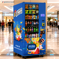 Distributeur automatique intelligent de boissons froides et de snacks avec support après-vente allemand