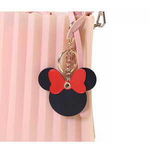 Customized couple keychains, <b>car</b> pendants, PU leather <b>key</b> <b>rings</b>, charms, gifts, Korean style keychains. - Product Image 2