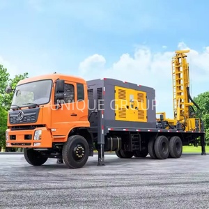 Plataforma de perforación de pozos de agua de 200 m montada en camión MAC, precio de fábrica para perforación de pozos de agua - Product Image 5