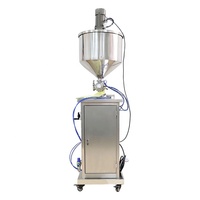 Machine de remplissage semi-automatique pneumatique complète pour liquides et pâtes, antidéflagrante, pour petites entreprises, pour huiles de parfum et lotions