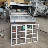 Machine d'emballage sous vide automatique ZEKO en acier inoxydable pour la transformation de la viande, des fruits de mer et du fromage