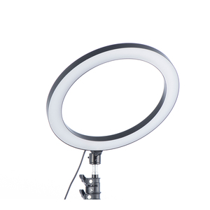 Anneau lumineux LED professionnel pour studio photo avec filtre, miroir et trépied – Lampe annulaire LED pour la photographie - Product Image 4