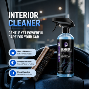 Spray Limpiador <span class=keywords><strong>de</strong></span> Cuero Premium <span class=keywords><strong>de</strong></span> Fábrica OEM, Limpieza Profunda para Interiores <span class=keywords><strong>de</strong></span> Automóviles, Cuidado del Cuero, Producto <span class=keywords><strong>de</strong></span> Detallado Automotriz - Product Image 1