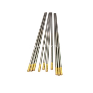 Varillas de Soldadura TIG de Tungsteno Amarillo M&J, 2.5-4.0mm, 99.96% Plata, <span class=keywords><strong>Corriente</strong></span> Operativa de 150-280A <span class=keywords><strong>para</strong></span> Soldadura de Acero Inoxidable - Product Image 2
