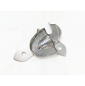 مورد مواد طب الأسنان المنتج أداة أسنان قابلة للأوتوكلاف حامل صواني معدنية للأسنان صينية انطباع من الفولاذ المقاوم للصدأ - Product Image 3