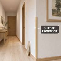 Petites moulures en bois, moulures en pin naturel, bandes de moulures sur mesure pour la décoration des murs et plafonds intérieurs