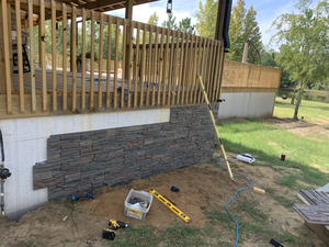 ألواح جدارية هندسية حجرية ثلاثية الأبعاد حديثة مقاومة للحريق مقاومة للماء خارجية من البولي يوريثين بو مقاومة للرطوبة جدار صخري صناعي - Product Image 6