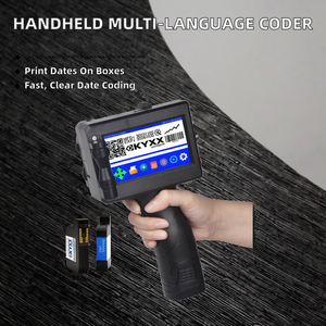 Multi Language Hand-held Automatic DX5 Food Beverage Inkjet <b>Printer</b> 1 Year Warranty for <b>Label</b>/Card Carton Packaging Box Logo - Product Image 2