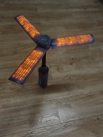 Nouvelle lanterne de camping rechargeable rétractable extérieure de lumière de travail de LED avec la batterie 8000mAh pour la maison de pêche de randonnée