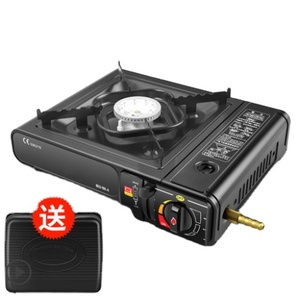 Réchaud à gaz miniature en acier inoxydable Vente en gros Cuisinière portable au butane pour le camping en plein air Cuisinière pliable automatique à double usage - Product Image 1