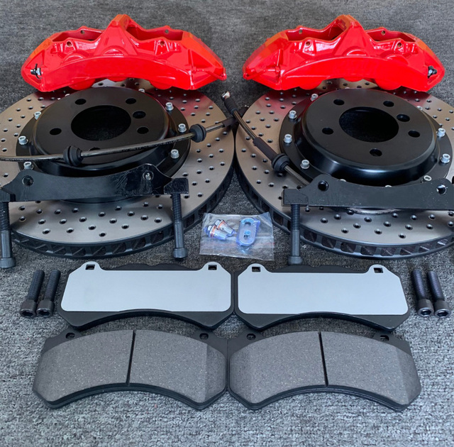 Big Brake Kit Caliper 6 Piston With 355 380mm V6 Customized Colors for Honda CRV BMW F10 550I Toyota Innova Fortuner X5