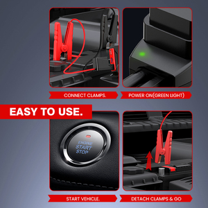 Автомобильный аккумулятор A9 Boost 12 В 20000 мАч - Product Image 5