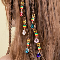 Nouveaux dreadlocks boucle hip hop spin enfants accessoires de cheveux accessoires de cheveux en vrac mélangé en gros accessoires de cheveux mignons