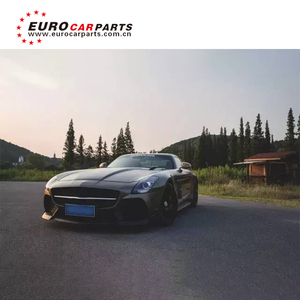 Juego de Parachoques Completo de Fibra de Carbono Ligero Estilo Superdeportivo para <span class=keywords><strong>Mercedes</strong></span> SLS63 W197 <span class=keywords><strong>2017</strong></span>, Kits de Carrocería para Tuning de Carreras - Product Image 5
