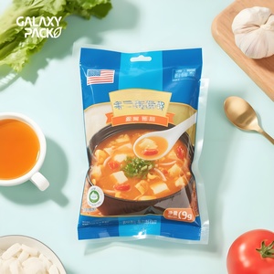 Bolsa de retorta de alta temperatura personalizada Microwaveable Pré-porções refeições saudáveis para Camping Wilderness Conveniência Alimentos Calor