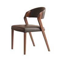 Nordique Simple en bois massif chaise de salle à manger dossier chaise Designer moderne fauteuil chaise pour la maison Restaurant loisirs salle d'étude