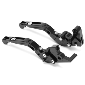 Leviers de frein et d'embrayage pour moto, 2 pièces, réglables, en alliage d'aluminium CNC, remplacement pour YAMAHA XJ6 DIVERSION <span class=keywords><strong>2009</strong></span> 2015 - Product Image 4