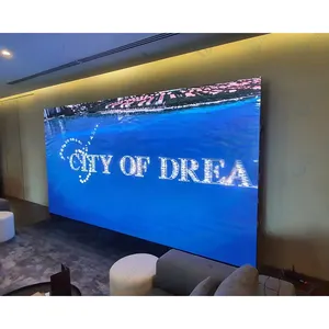 China Indoor P2 P2.5 P3 P4 P5 HD Großer Mega-Werbe-TV-LED-Bildschirm nahtlose Spleißung Led-Videowandtafel für Konferenz