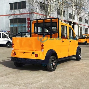 Véhicule de patrouille de sécurité robuste, 5 places, voiture électrique, moteur AC 4KW, vitesse maximale de 30 km/h, pour la protection des parcs industriels et des campus - Product Image 4