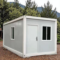 Maison conteneur préfabriquée détachable de 40 pieds, villa d'hôtel moderne, maison modulaire portable avec garantie