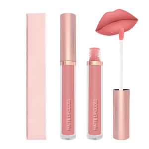 MLM Mini Nude Velvet - Lápiz Labial Líquido Mate, Impermeable, de Larga Duración, Hidratante, Suave, para Uso Diario, Maquillaje de Labios para Mujer - Product Image 1