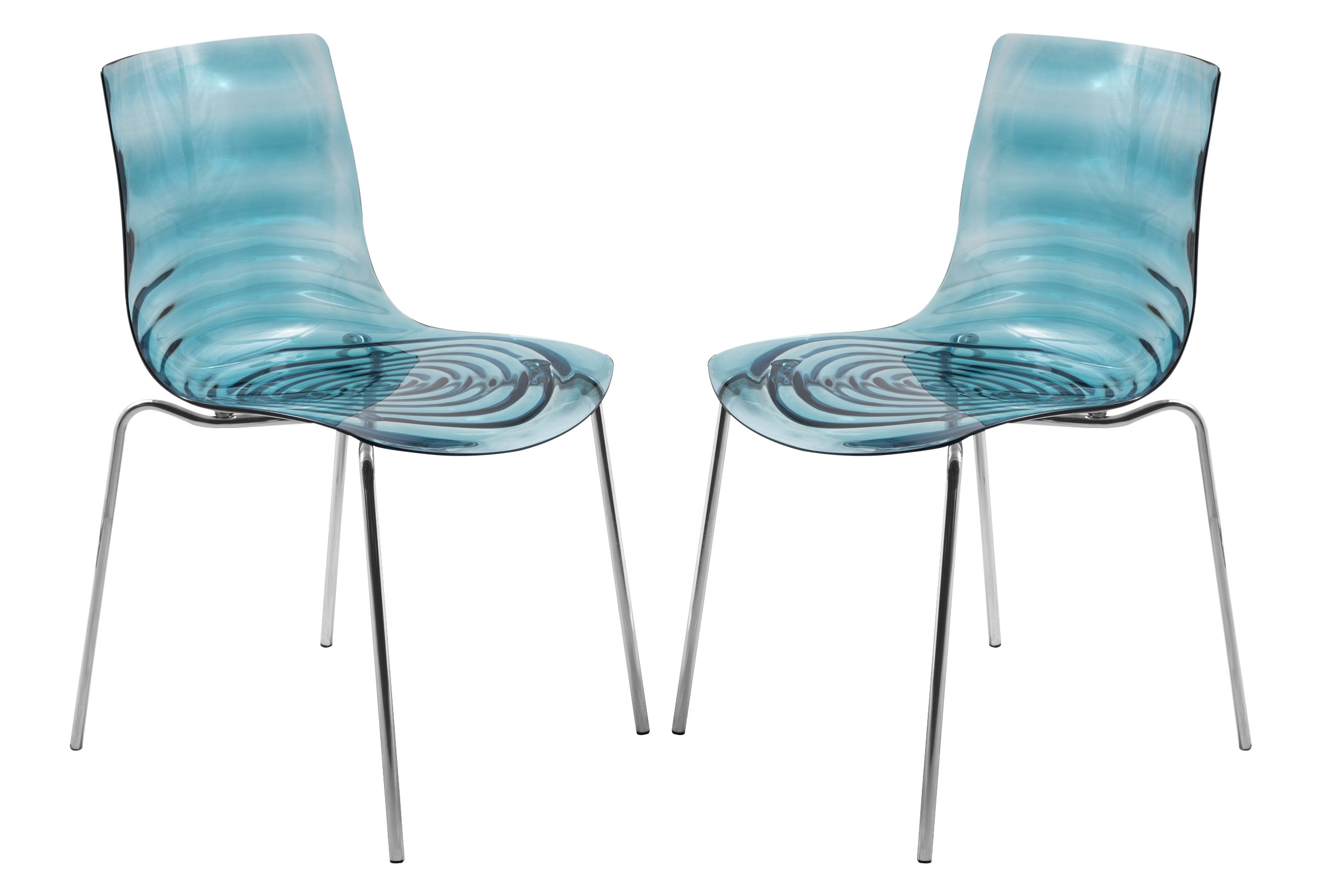 Bleu transparent