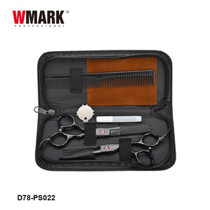 WMARK D78-PS022 Set Professionale di Forbici per Capelli in Acciaio Inossidabile per Uso in Salone, Forbici da Parrucchiere, Cesoie per <span class=keywords><strong>Barbiere</strong></span> - Product Image 3