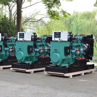 Generadores Diésel Insonorizados de 220V y 35kw con Motor Cummins, Alternador Stamford, Generador ATS Diésel de 20, 30, 40 y 50kw