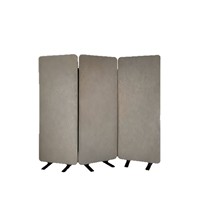 Paravent acoustique portable en polyester de fabrication chinoise, moderne, pour bureau, séparateur de pièce intérieur, personnalisable