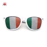 Produit de Support pour Matchs de Football 2026 : Casquette, Collier, Lanière, Lunettes de Soleil et Porte-clés Drapeau Irlandais pour Supporters de Football