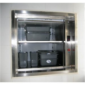 Ascensor de Comida para Restaurantes, Puerta Automática, Tracción sin Engranajes, Accionamiento por Corriente Alterna, Piso de PVC, Duradero y Seguro, para Hoteles, Villas y Cocinas, <span class=keywords><strong>NOVA</strong></span> - Product Image 4
