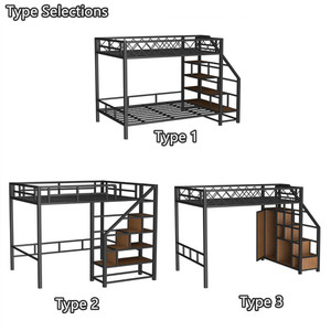 Cama de coelho de <span class=keywords><strong>metal</strong></span> personalizada, cama de cabine de <span class=keywords><strong>metal</strong></span> personalizada para quarto das crianças - Product Image 6