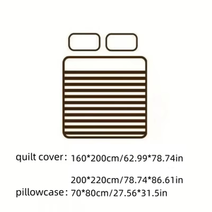 Juego de Ropa de Cama con Estampado de Corazón de Leopardo, Color Negro y Blanco, para Envíos Directos en la UE, 3 Piezas - Product Image 6