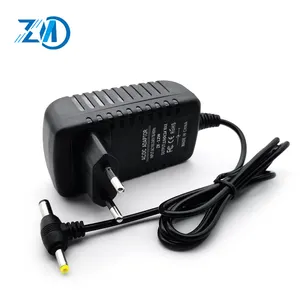 Toptan özelleştirme duvar şarj güç adaptör fişi 12v 1a ac led ışık adaptörü ile on/off anahtarı ac adaptörü