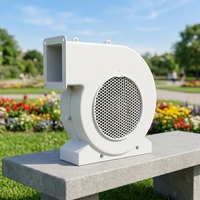 Souffleurs d'air gonflables publicitaires ignifuges à moteur électrique AC 200W-450W, à pression moyenne, avec pales en plastique, personnalisables OEM