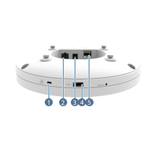 Punto de Acceso Wi-Fi 6 (802.11ax) para Interiores Airengine 6761-21 02353VUX 11ax, 4+4 Bandas Duales, Antena Inteligente, USB - Product Image 4